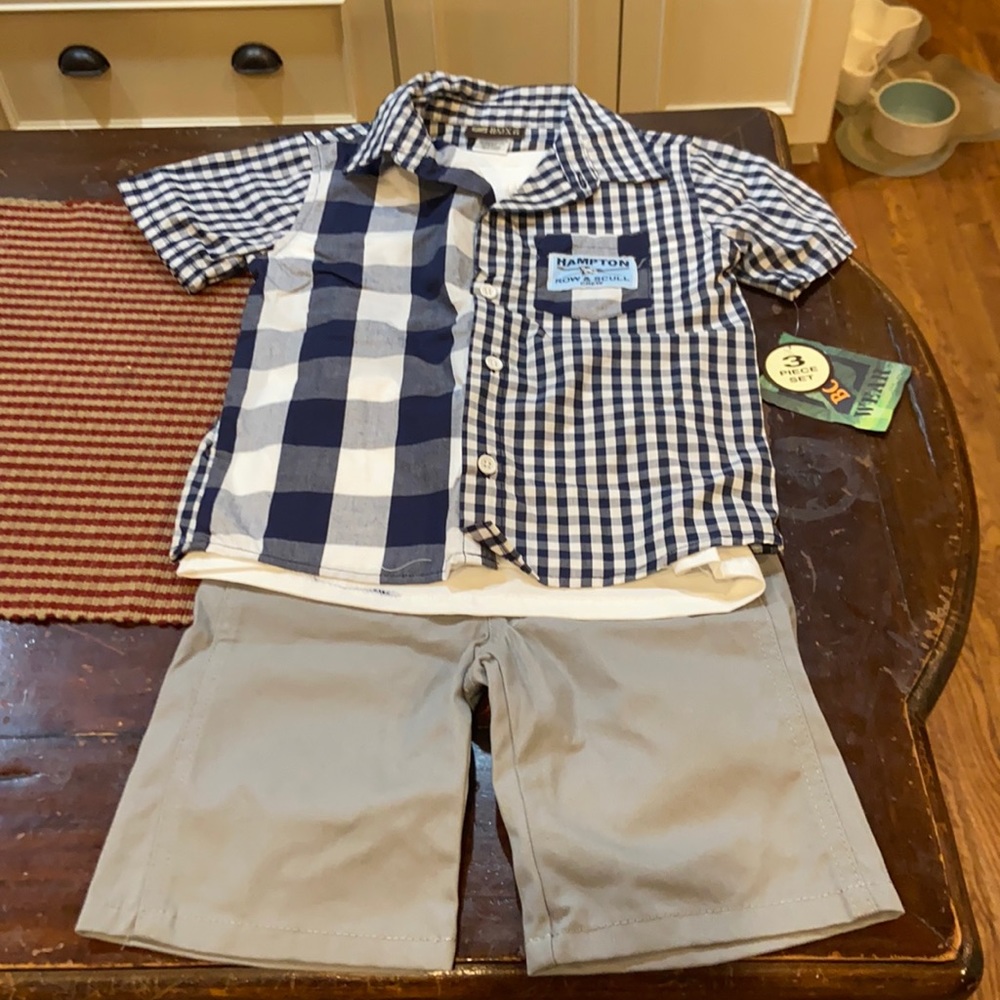 NEW W/ TAGS BOYZ WEAR 3 piece set